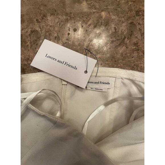 Lovers and Friends Cambri Jumpsuit in Ivory White XX-Small New Womens - Picture 8 of 9